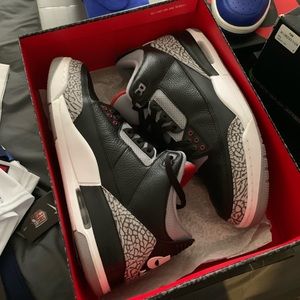 Air Jordan retro 3 black cement OG